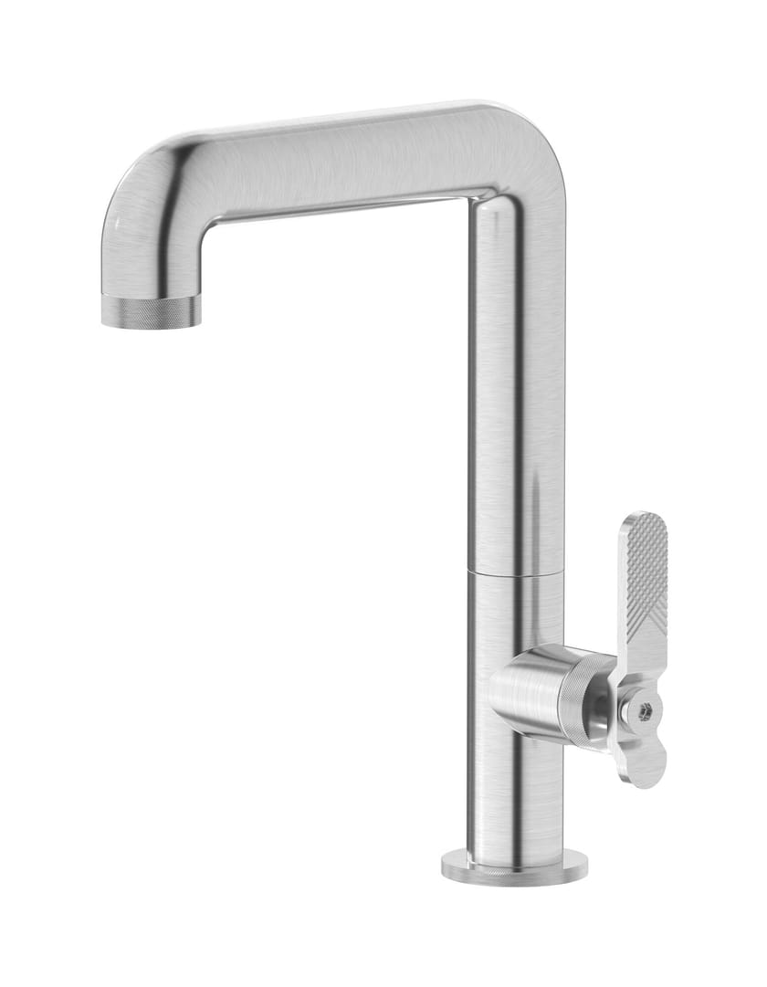 BOLD LEVER B2202 by IB - Miscelatore per lavabo da piano monocomando con scarico automatico - 23