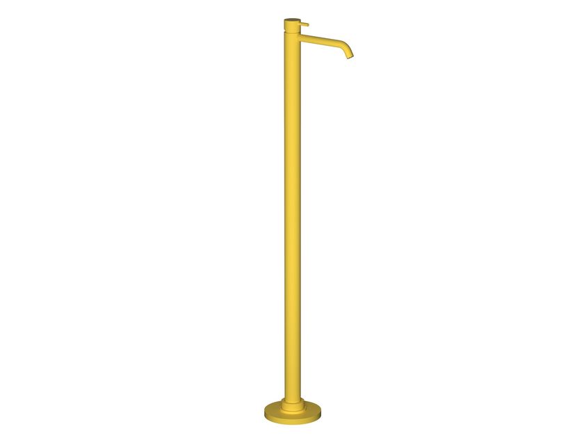 COLORE ECO299 Floor standing washbasin mixer with automatic pop-up ...