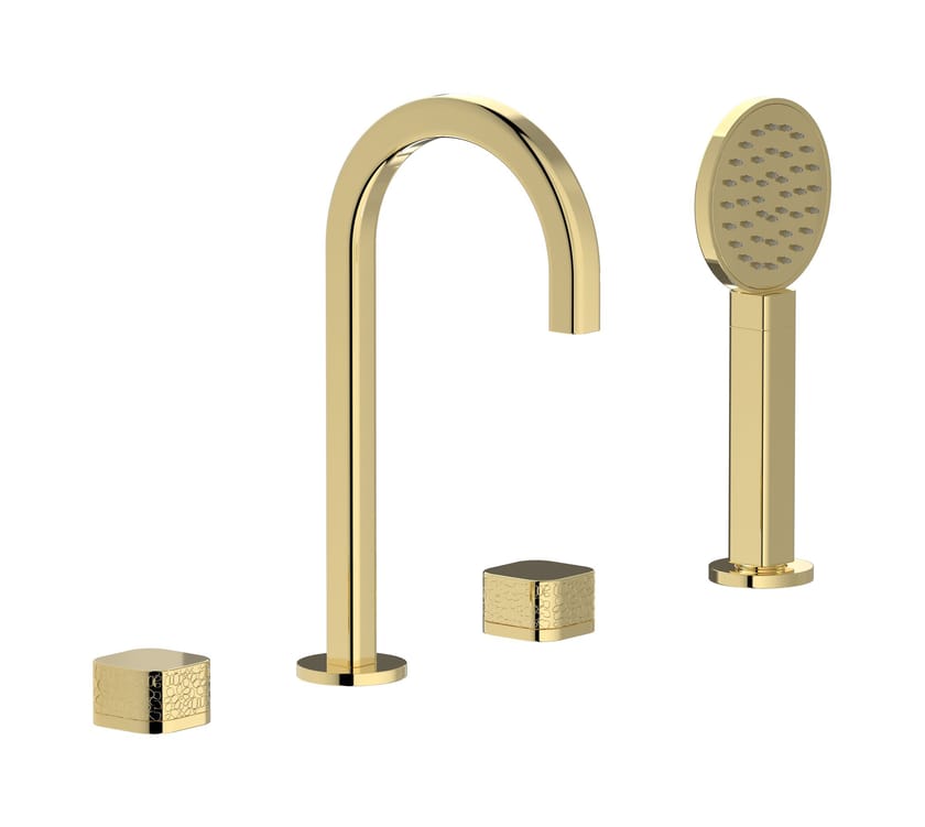 ELIO EO396 by IB - Rubinetto bordo vasca idroprogressivo con doccetta - 17