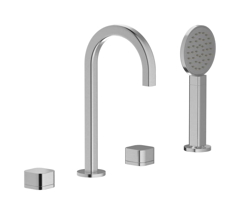 ELIO EO396 by IB - Rubinetto bordo vasca idroprogressivo con doccetta - 13