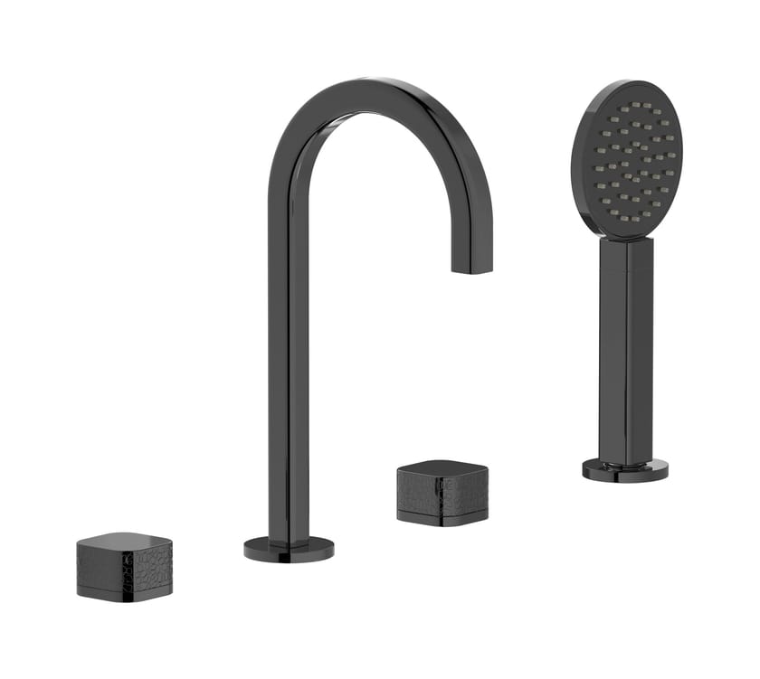 ELIO EO396 by IB - Rubinetto bordo vasca idroprogressivo con doccetta - 15