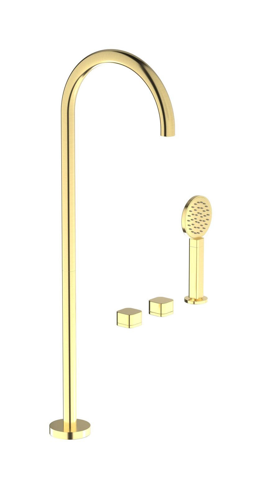 ELIO EO700 by IB - Miscelatore per vasca a 4 fori con doccetta - 6