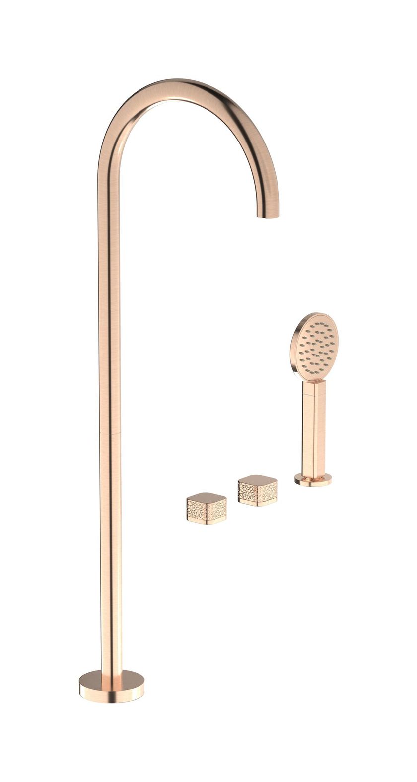 ELIO EO700 by IB - Miscelatore per vasca a 4 fori con doccetta - 23