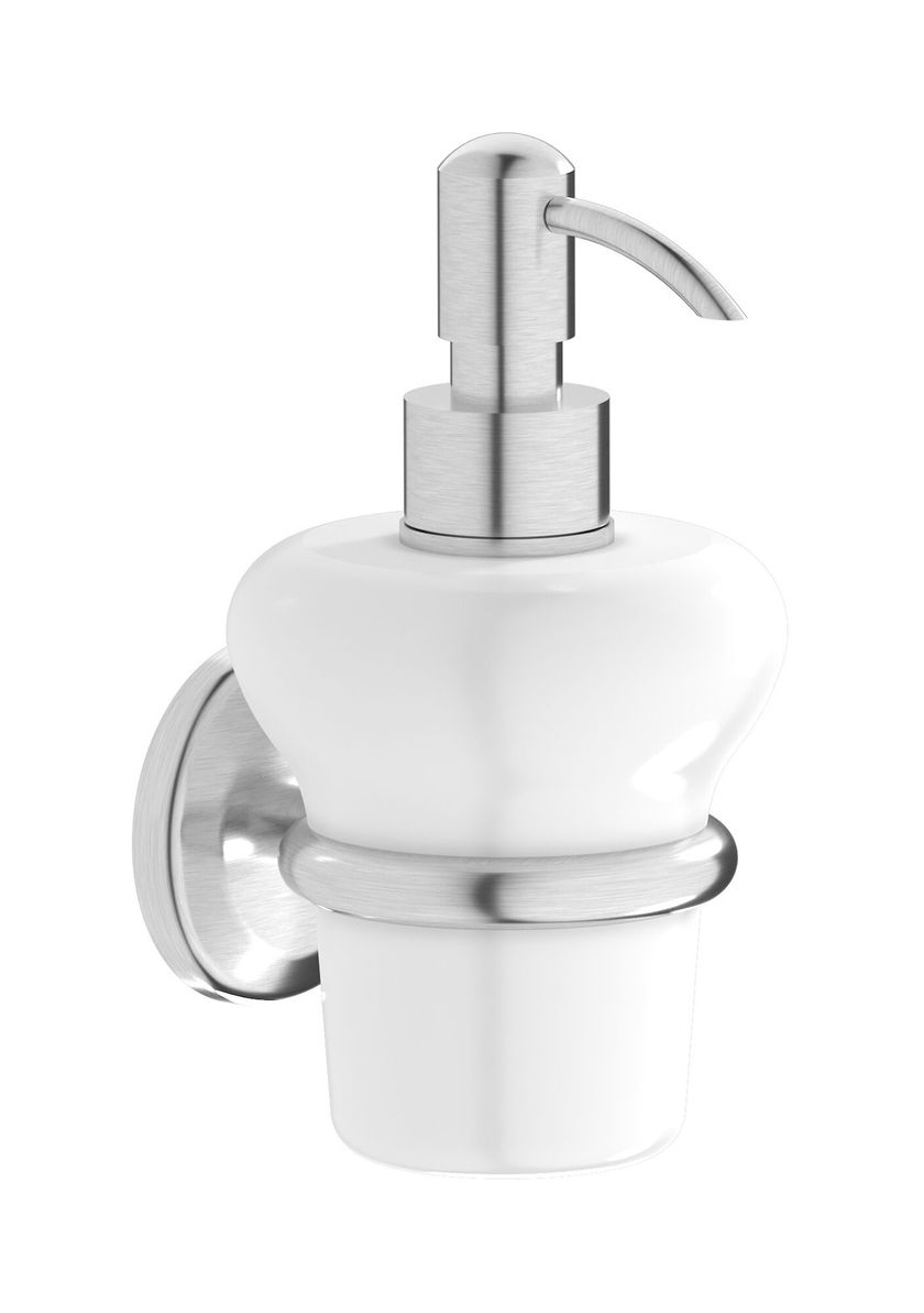 Decdeal Dispenser Sapone Da Parete 200ml - Senza Fori Con Viti O Biadesivo, Per Bagno E Cucina, Trasparente E Ricaricabile