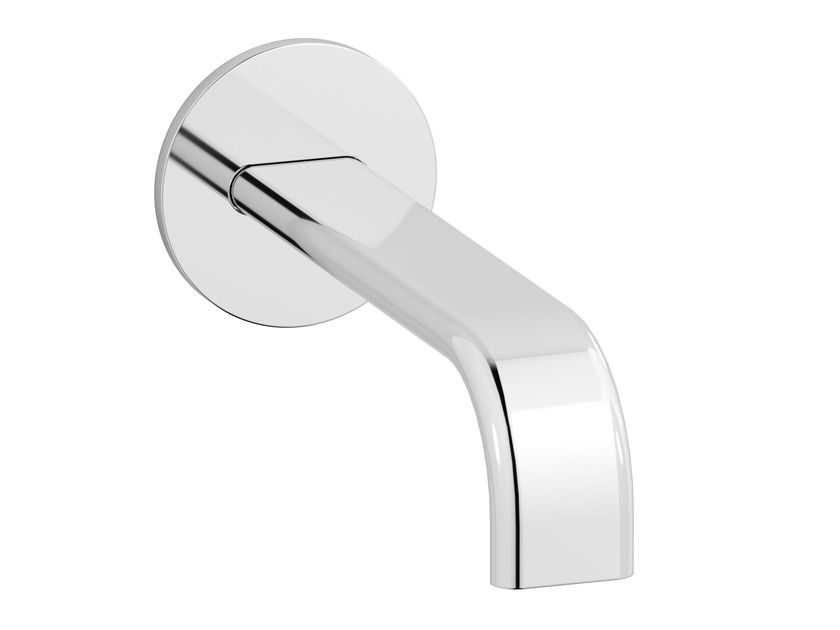 Robinet De Salle De Bain Mural Artz Par Novatto Nickel Brossé à 1