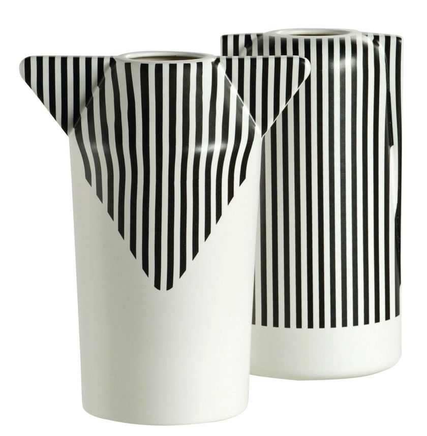 Ceramic vase ILLUSION By Roche Bobois design Dan Yeffet