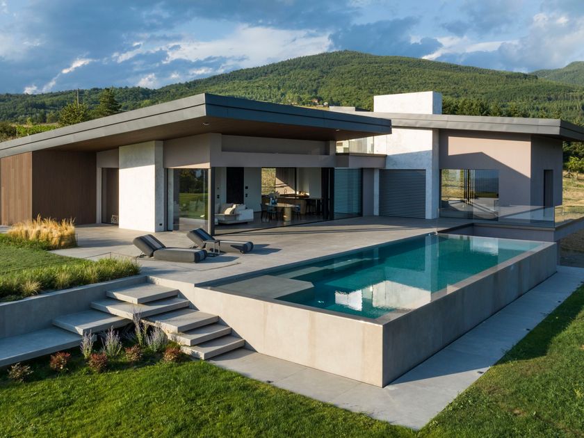 Swimming pool Infinity swimming pool By INDALO PISCINE