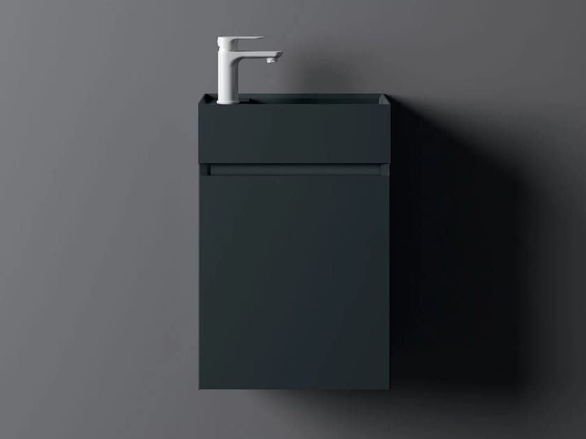 LILLIPUT 45 by INDA® - Mobile lavabo con gola e lavabo integrato - 16