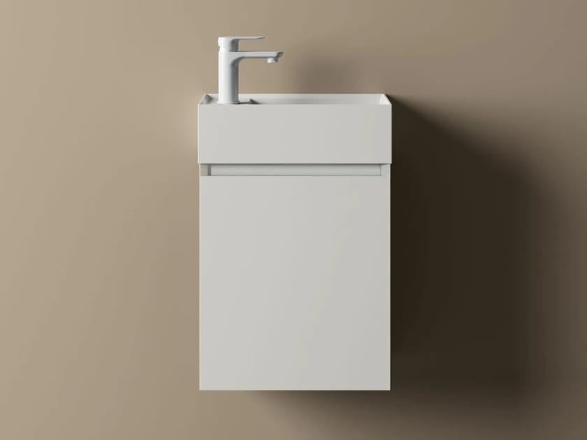 LILLIPUT 45 by INDA® - Mobile lavabo con gola e lavabo integrato - 4