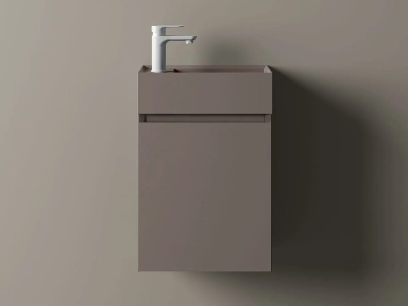 LILLIPUT 45 by INDA® - Mobile lavabo con gola e lavabo integrato - 15