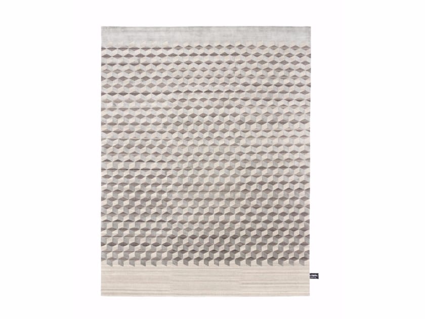 INFINI STUCCO SOIE by cc-tapis - Tappeto fatto a mano su misura - 7
