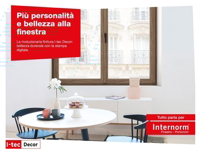 I-TEC DECOR by INTERNORM Italia - Stampa digitale per profili finestre - 2