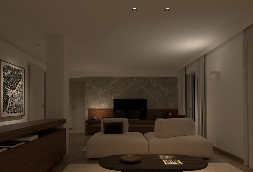 INTI 80 FIXED spotlight By Kreon design Kristof Pycke