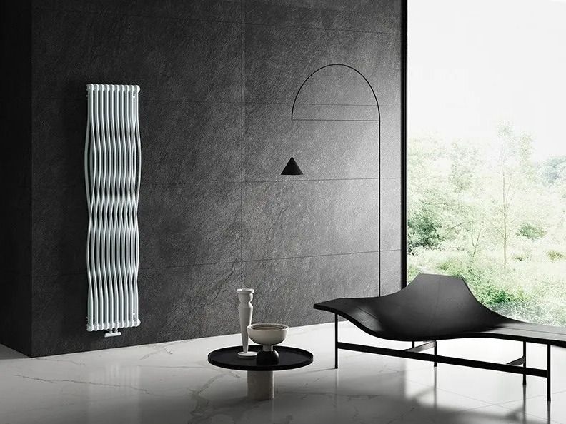 Radiatore d'arredo in acciaio a elementi sinuosi TESI JOIN - IRSAP ...