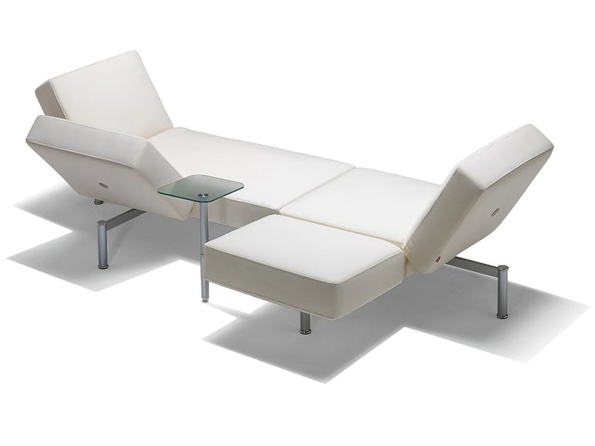 Fabric sofa / day bed IKS IPS By Felicerossi design Maarten Kusters