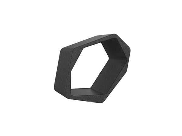 MOVISI - BUILD 6 BLACK Bookcase By In Stock