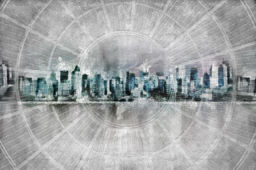 METROPOLITAN Wallpaper By Instabilelab