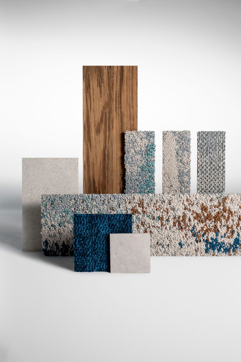 SALTWATER by Interface® - Moquette in Nylon® a quadrotte - 2