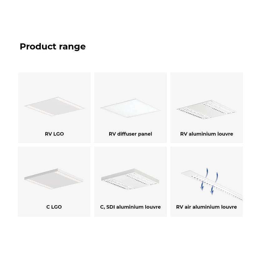 DEMI RV DIFFUSER Lámpara de techo By Intra lighting