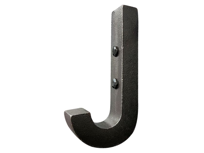 Portachiavi E Appendiabiti Da Parete Lulu Decor CI41 In Ghisa - Colore Bianco, Viti Incluse, Design Heavy Duty