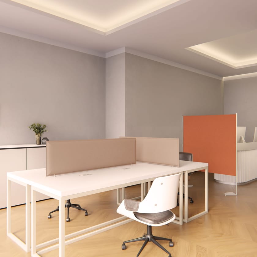 SMOOTH by Isolspace - Pannello divisorio acustico in fibra di poliestere riciclata - 3