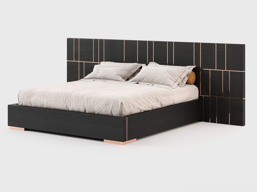 JACKSON Bed Ash double bed By Laskasas