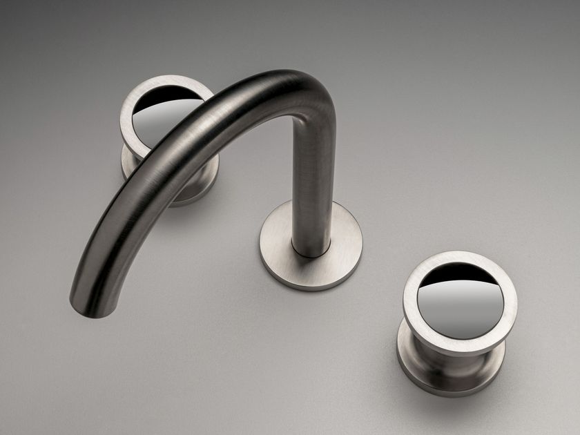 Rubinetto Miscelatore Monocomando Lavabo con Scarico in Acciaio Inox Maniglia Perla – acquista