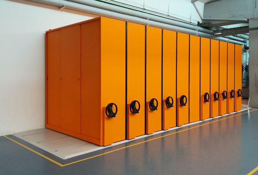 JORDAN Compactable filing cabinet By Fantin | design Dorino Fantin