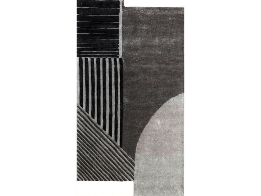 COME AROUND TNQ-1133 Handmade fabric rug By Jaipur Rugs