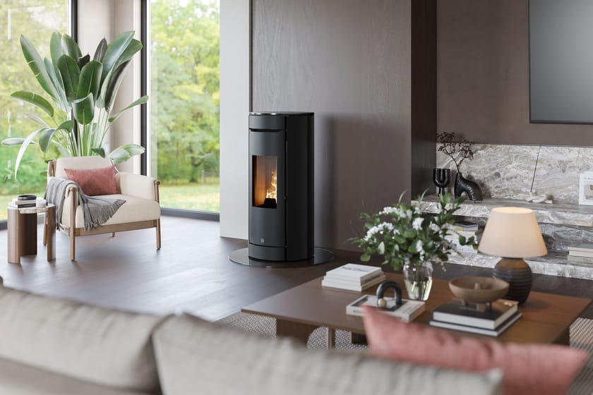 BOTERO 2 ADVANCED by Jolly Mec - Stufa a pellet con WiFi classe A+ - 3