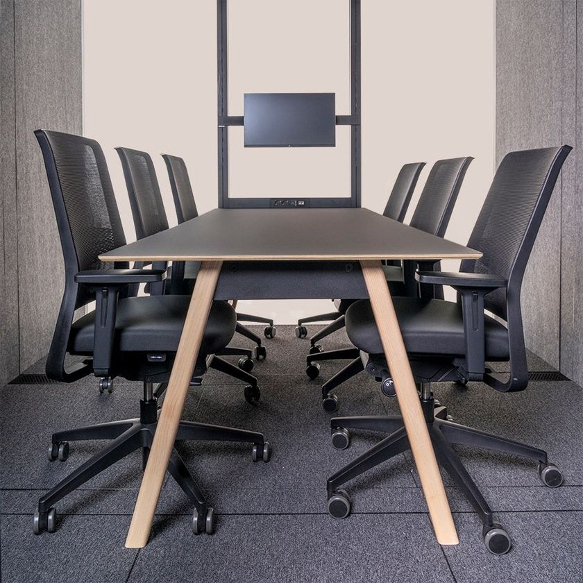 Verstellbarer Büro-Schreibtisch-Schirm – Sichtschutz Für Kabinen Mit Clip & Saugnapf