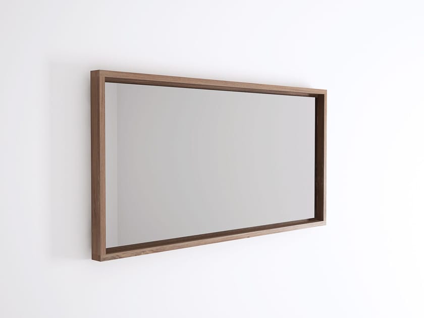 PARKER by KARPENTER - Specchio da parete con cornice per bagno - 3