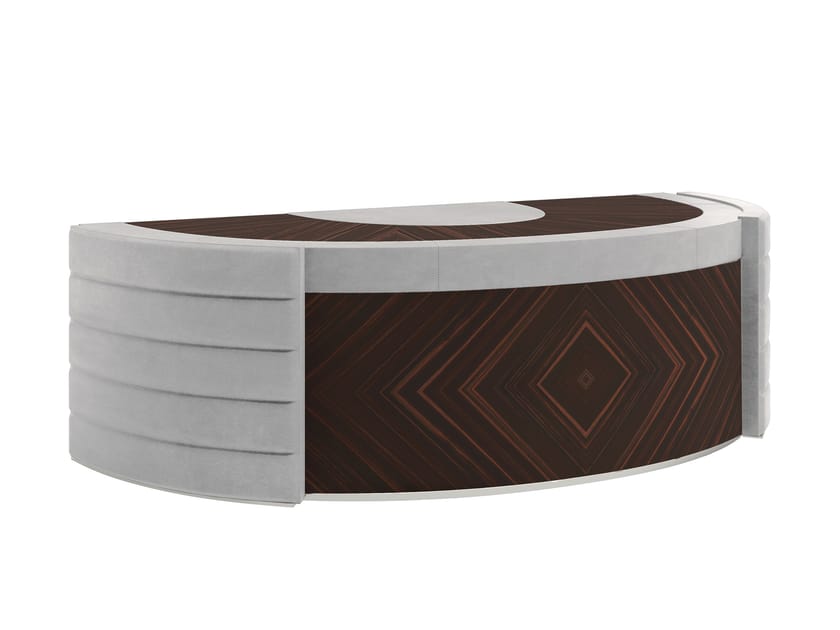 Wooden Executive Desk With Drawers Kiri Ultra By Capital Collection