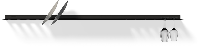 Mensola cucina con portabicchieri e scolapiatti KITCHEN SHELF WITH ...