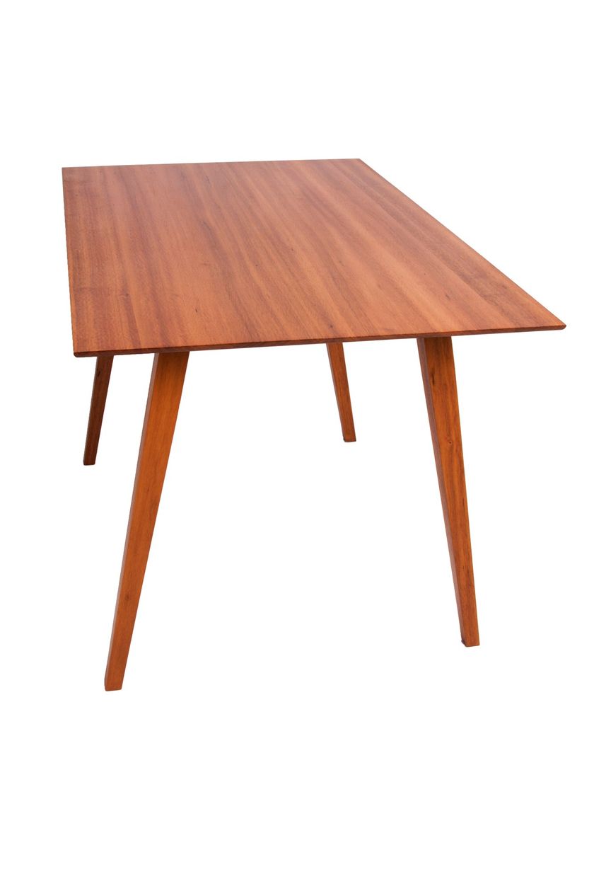 Rectangular solid wood dining table KOA By Woodmade