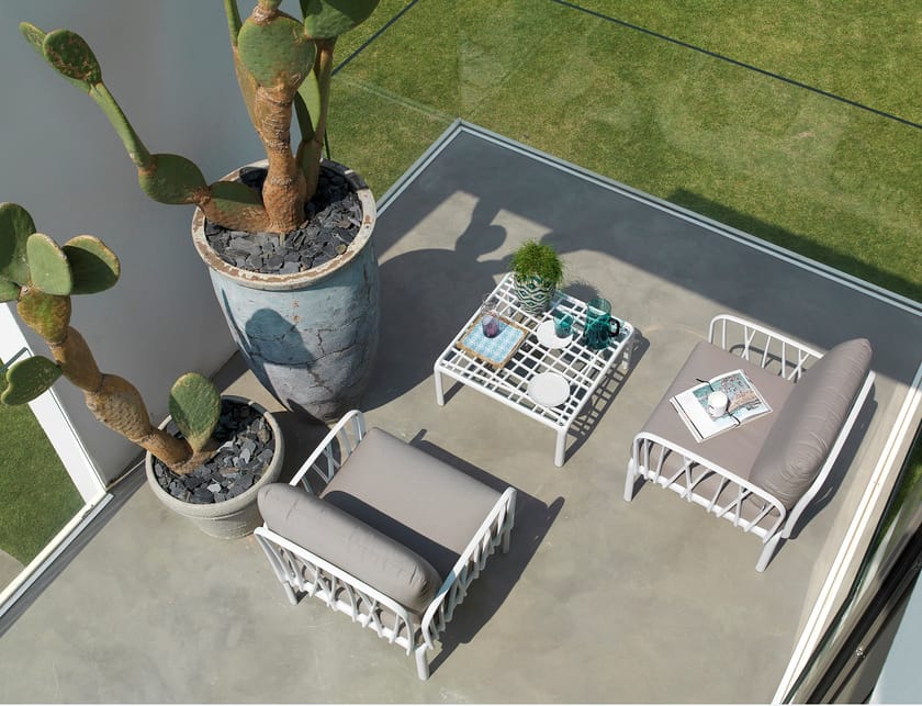 KOMODO POLTRONA by Nardi - Poltrona da giardino in polipropilene/tessuto - 8