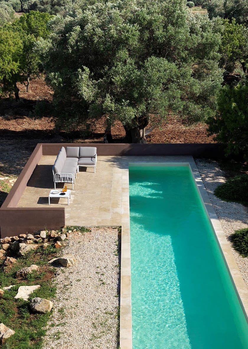 KOMODO TAVOLINO by Nardi - Tavolino da giardino basso quadrato in polipropilene - 12