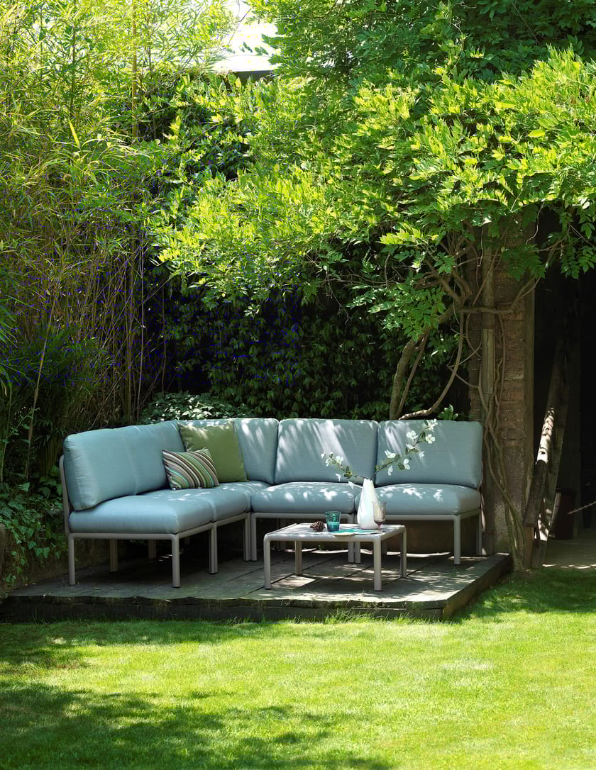 KOMODO ELEMENTO ANGOLO by Nardi - Elemento per divano modulare da giardino in polipropilene/tessuto - 9