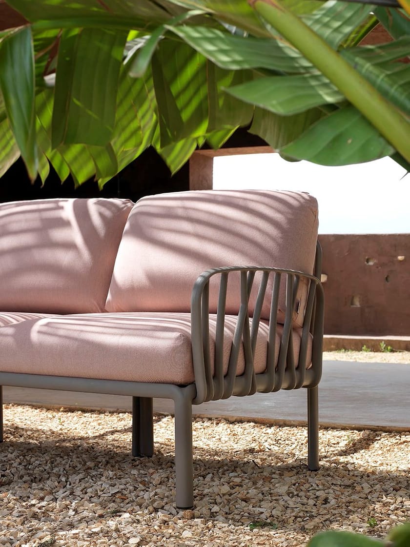 KOMODO ELEMENTO TERMINALE by Nardi - Elemento per divano modulare da giardino in polipropilene/tessuto - 23