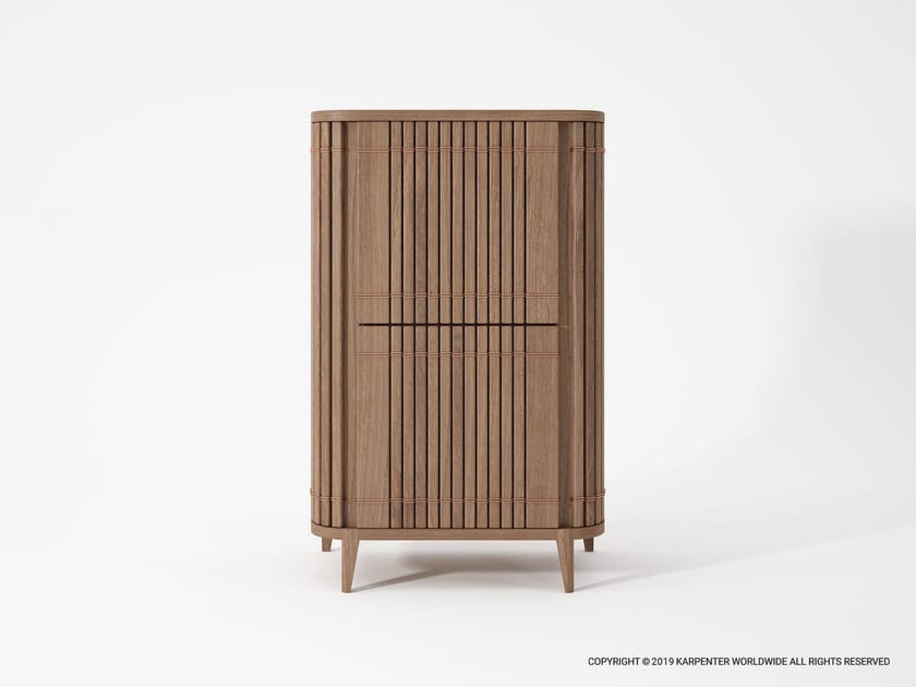 KOPPAR | Mobile bar by KARPENTER - Mobile bar in legno - 2