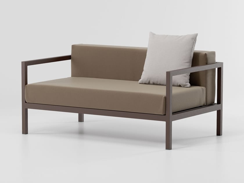LANDSCAPE 2 seater fabric garden sofa By Kettal