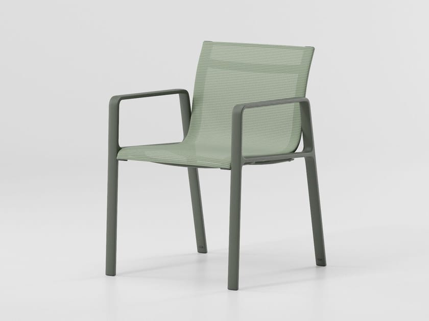 PARK LIFE Stackable fabric garden chair By Kettal design Jasper Morrison