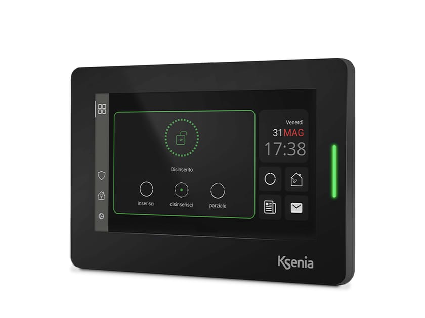CREO-S by Ksenia Security - Tastiera touchscreen BUS per gestione della sicurezza - 3