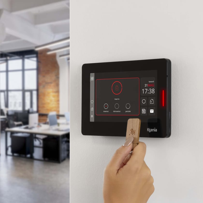 CREO-S by Ksenia Security - Tastiera touchscreen BUS per gestione della sicurezza - 4