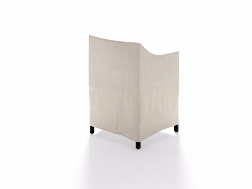 Sillón pequeño de tela con funda extraíble con brazos LADY POLLACK By ...