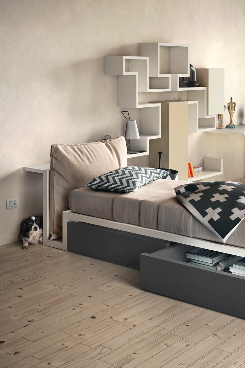 LAGOLINEA Letto singolo By Lago design Daniele Lago