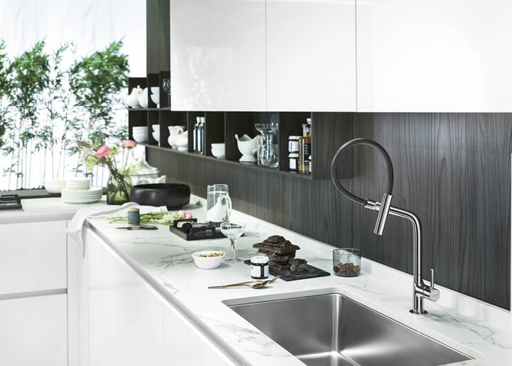 LAMP by Nobili - Miscelatore da cucina monocomando con bocca girevole - 4