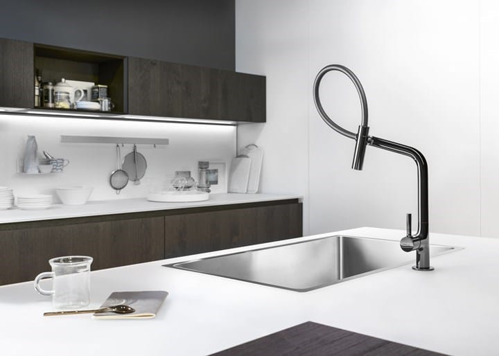 LAMP by Nobili - Miscelatore da cucina monocomando con bocca girevole - 5