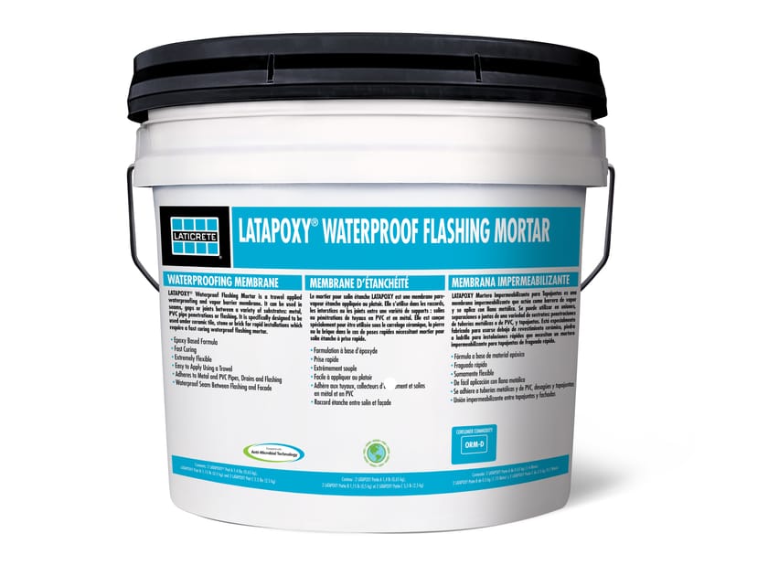 Vapour barrier for roof LATAPOXY® WATERPROOF FLASHING MORTAR