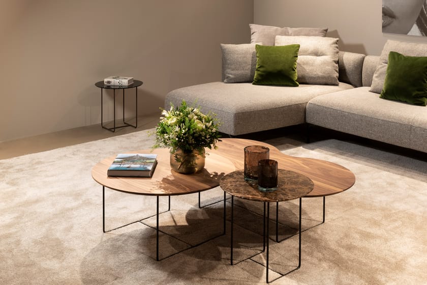 Solid wood coffee table for living room LAURA By JORI